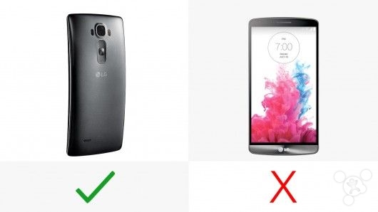 LG G Flex 2对比LG G39