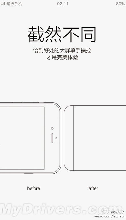 乐视自曝手机尺寸：iPhone 6 Plus弱爆了3