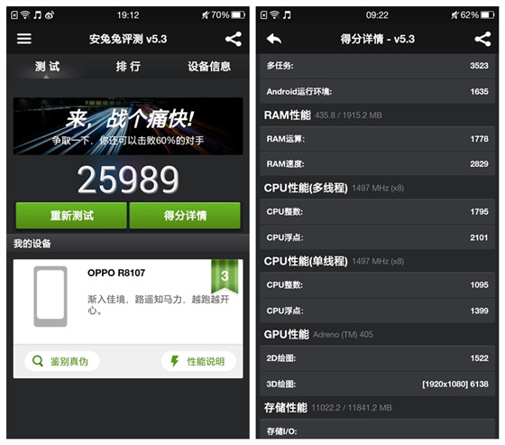 OPPO R5跑分测试4