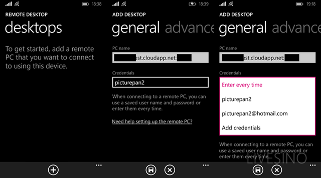Windows Phone 8.1 版远程桌面使用教程1