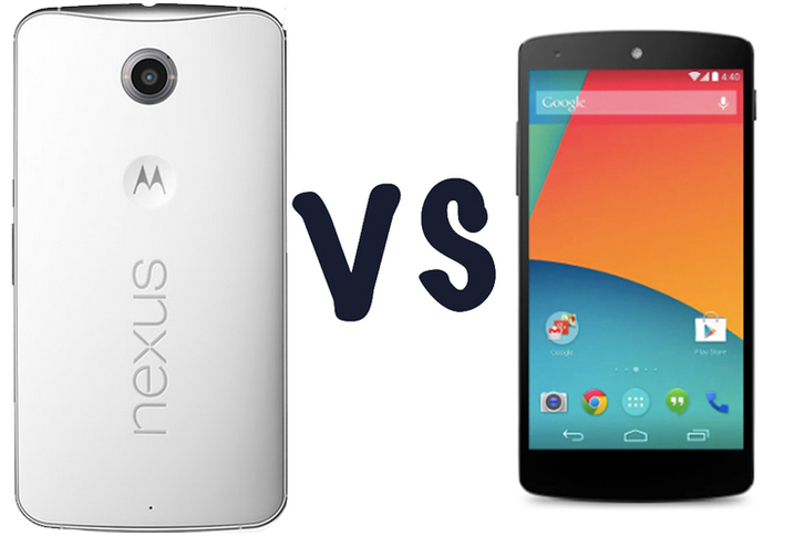 Nexus 6和Nexus 5对比有什么不一样1