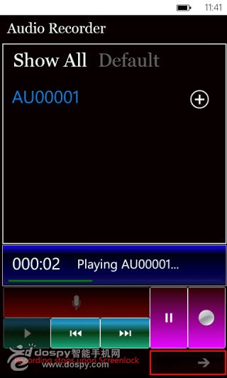 WP7手机录音功能及将录音文件导出到电脑4