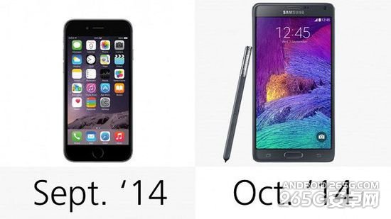 苹果iPhone6与三星Galaxy Note4对比如何？27