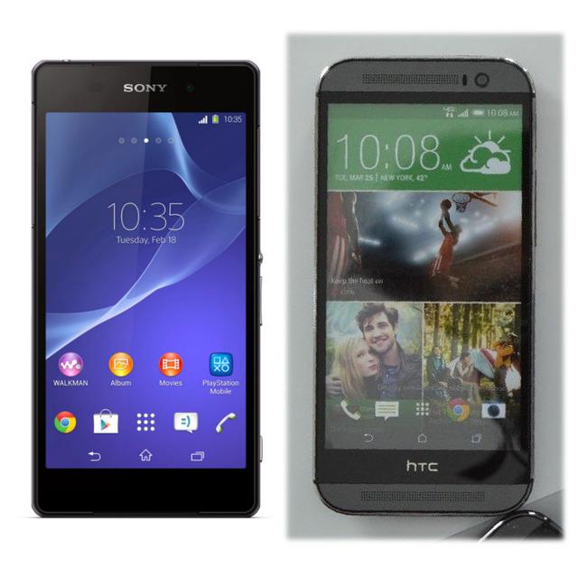 索尼Xperia Z2与新HTC One对比1