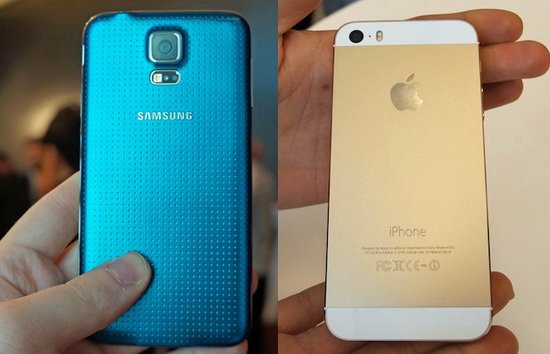 三星S5逊色于苹果iPhone 5s的五个方面1