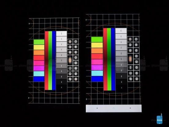 Nexus 5和LG G2对比4