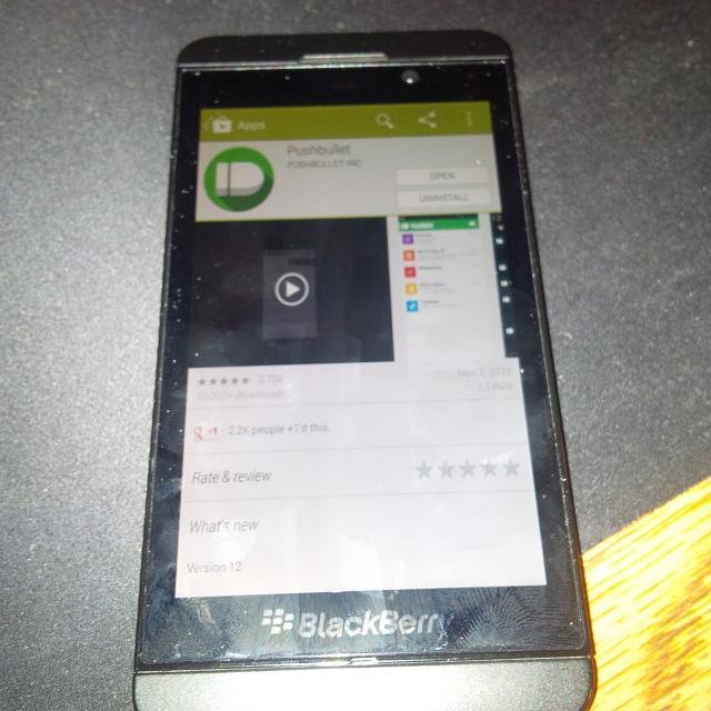 黑莓要换系统？BB 10.2运行Google Play3