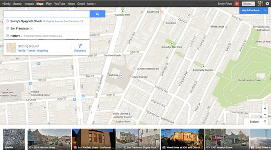 新版谷歌地图体验1