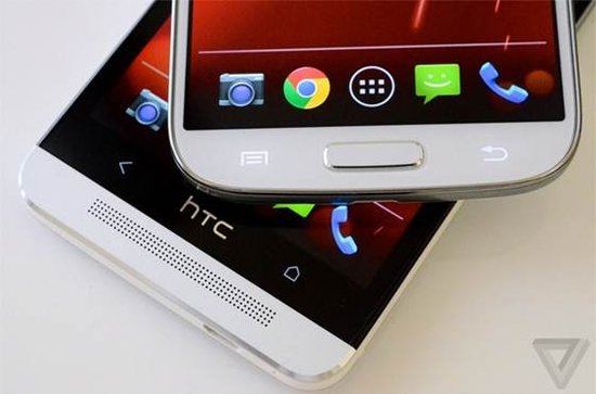 原生三星S4、HTC One对比3