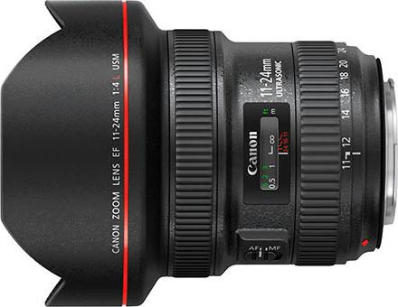 佳能11-24mm f/4镜头高清产品照及参数曝光1