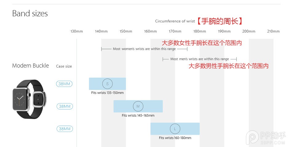 教你如何选择苹果Apple Watch尺寸2