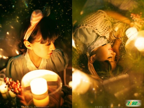 夜间如何拍出梦幻的森系童话人像3