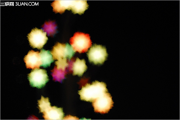 自制花式黑卡 拍出不一样的圣诞散景照12