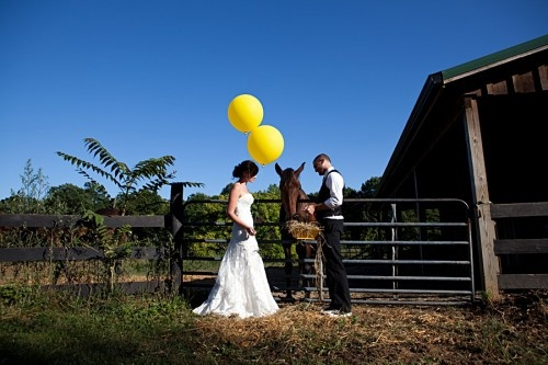 巧用气球让婚纱拍摄更精彩3