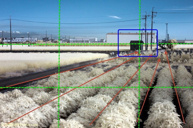 风景摄影中的三分法与井字构图13
