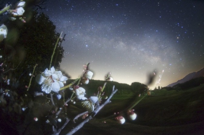 宫坂雅博拍摄星空如何选好前景3