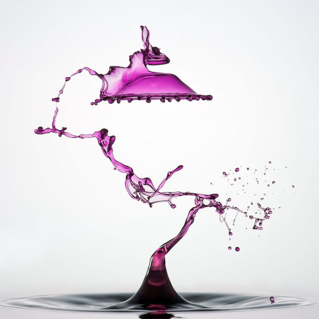 水之艺术 Liquid Art!利用高速摄影拍摄漂亮水滴2