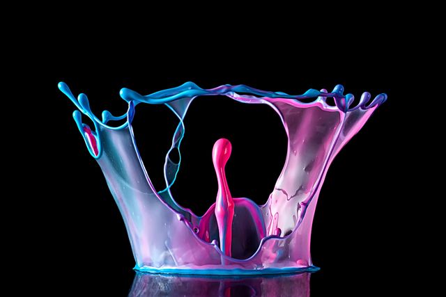 水之艺术 Liquid Art!利用高速摄影拍摄漂亮水滴1