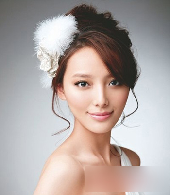 柔和之美韩式新娘发型2