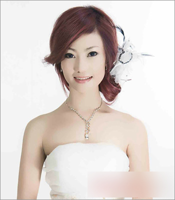 柔和之美韩式新娘发型6