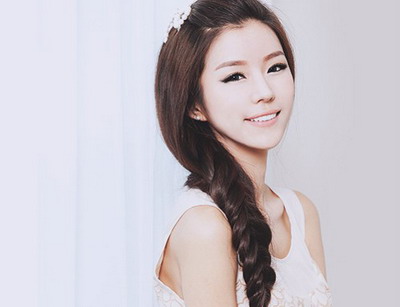 韩国新娘唯美清新发型6