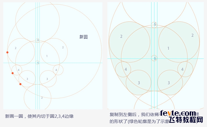 标识设计中辅助参考线入门13