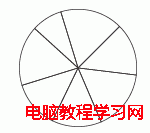 ai做饼状图两种常用方法：饼图工具和分割圆制作饼状图4