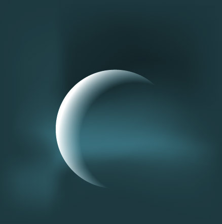 AI仿照PS蒙版绘制漂亮透明变化的月亮效果9