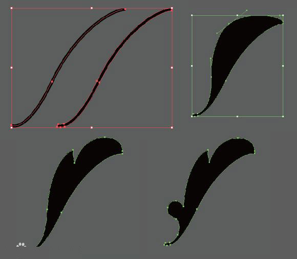 AI制作有图案的窗帘布效果4