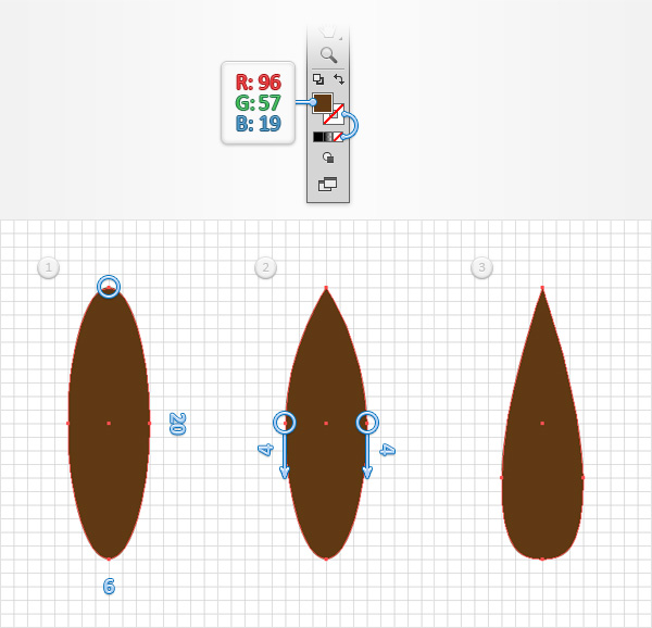 教你在ILLUSTRATOR中创建胖胖的可爱卡通头像5