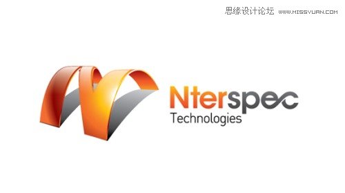 Illustrator制作超漂亮的立体LOGO教程1