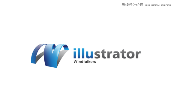 Illustrator制作超漂亮的立体LOGO教程2