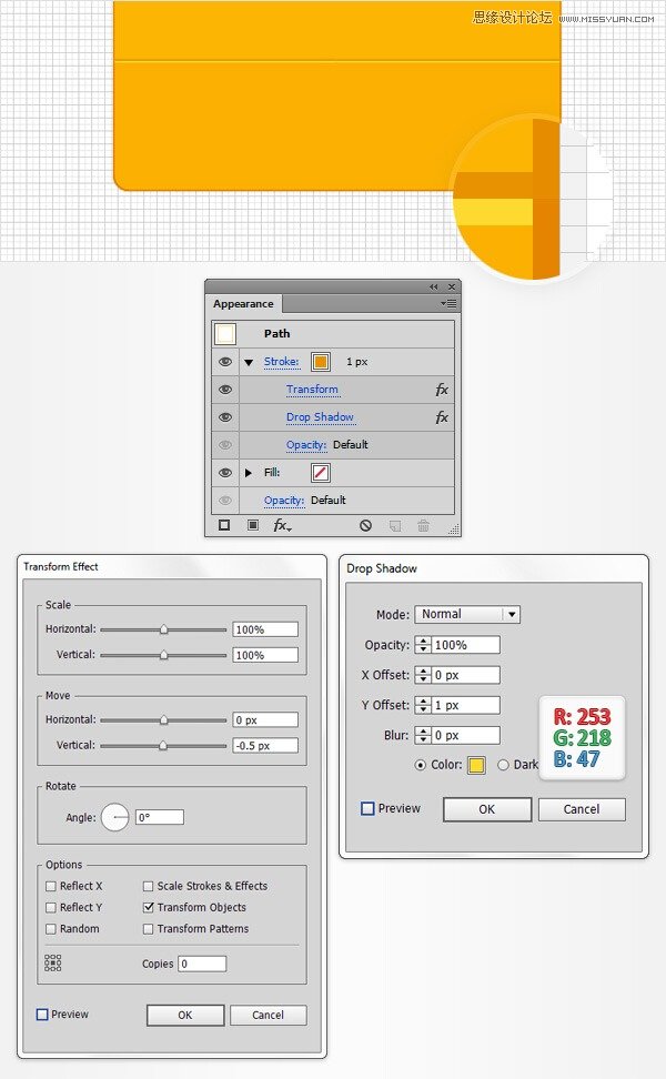 Illustrator设计细节丰富的404错误页面11