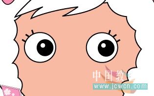 Illustrator画卡通：漂亮可爱的美羊羊15