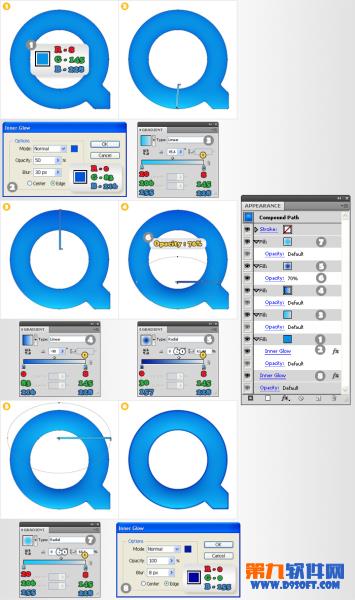 用ai制作quicktime logo5