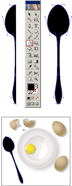 Illustrator质感的表现8