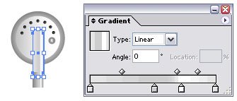 Illustrator 绘制iPod耳机4