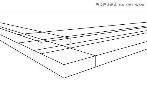 Illustrator绘制三维立体透视图教程12