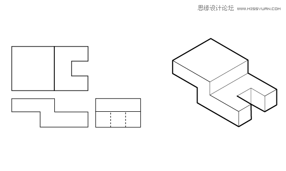 Illustrator绘制三维立体透视图教程3