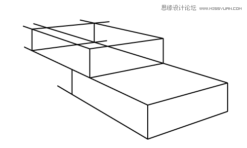 Illustrator绘制三维立体透视图教程13