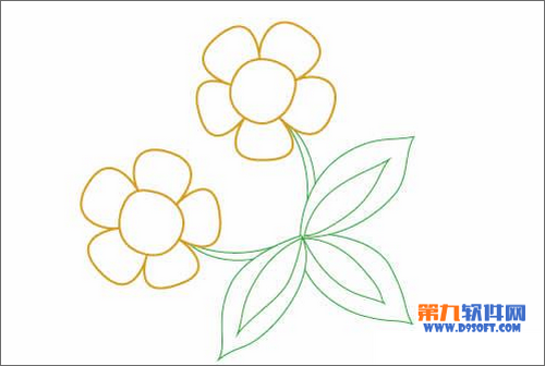 Illustraotr绘制漂亮的花朵图案1