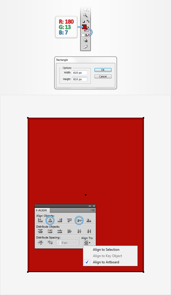 Illustrator中创建一个意大利面文字3