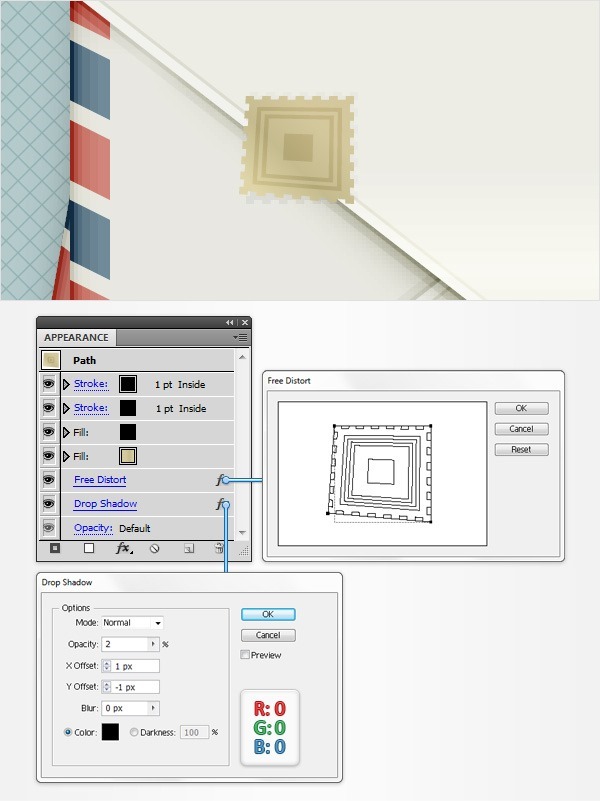 用ILLUSTRATOR创建精细的信封20