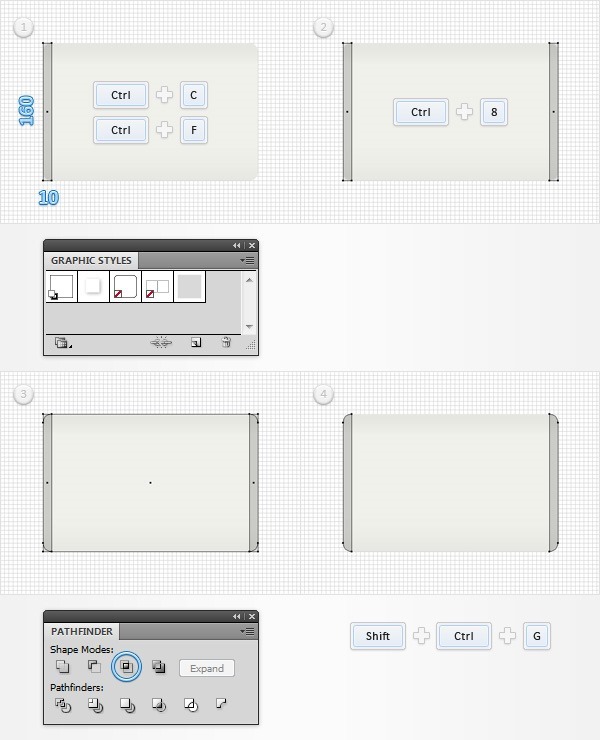 用ILLUSTRATOR创建精细的信封3