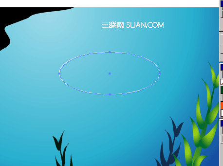 Illustrator制作海底世界（上）3