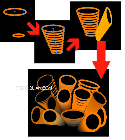 Illustrator制作海底世界（下）3