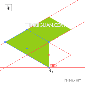 Illustrator制作精确六面体14