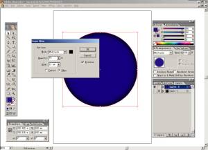 用Illustrator制作球型按钮9