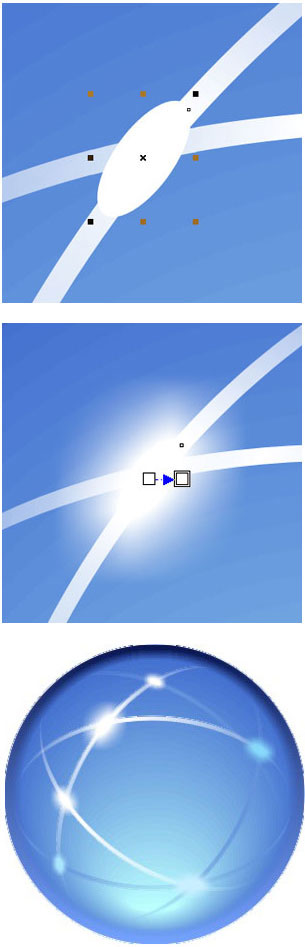 CorelDRAW实例教程：超炫的水晶球7