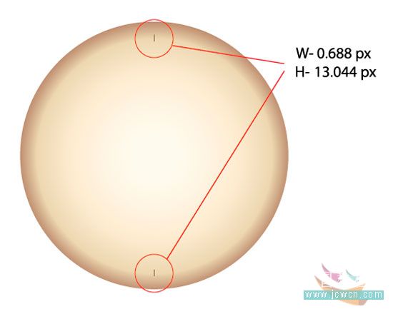 Illustrator鼠绘教程：简单绘制金色指南针3